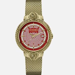 Versus Versace Womens Gold 38mm Watch